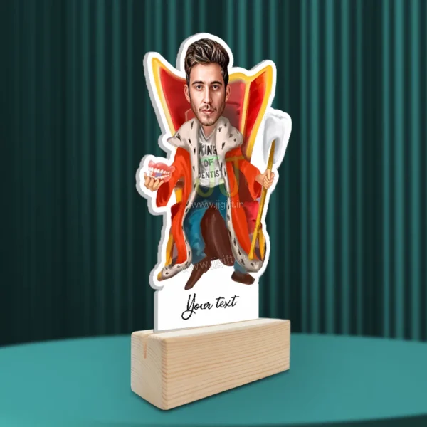 King of Dentist caricature - Image 2