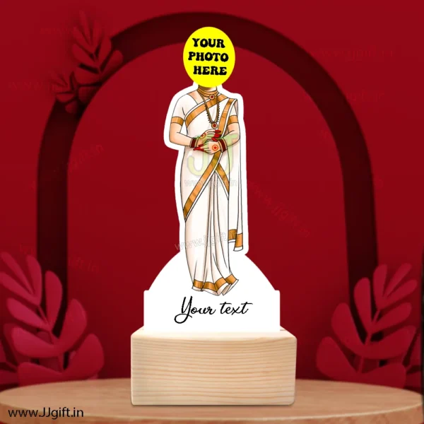 Lady in saree caricature 9 - Image 3