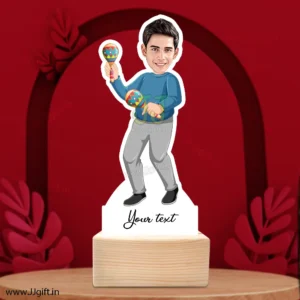 Maracas player caricature gift