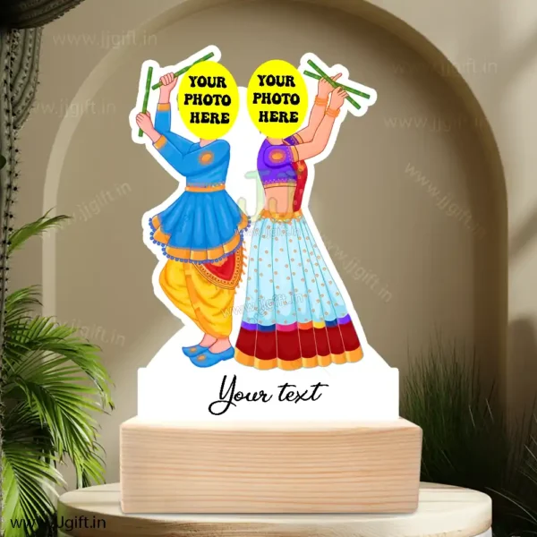 Navratri festical caricature | Dandiya raas caricature - Image 2