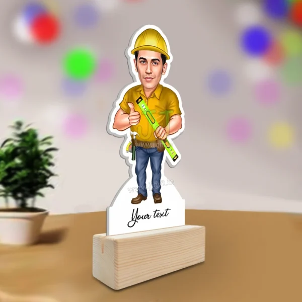 Personalized engineer caricature - Image 2