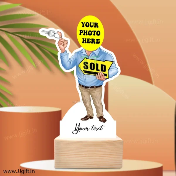 Real Estate Agent caricature gift - Image 3