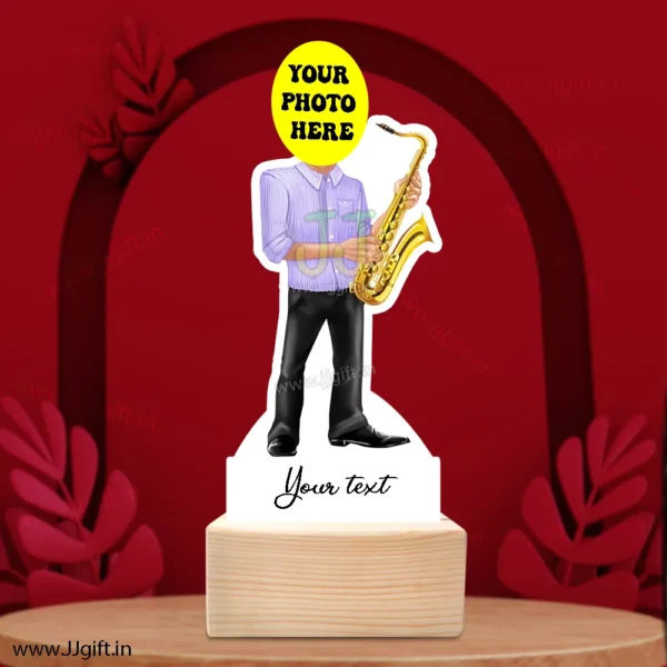 Saxophone player caricature - Image 3