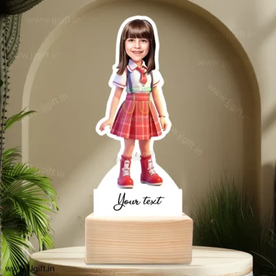 Stylish child caricature 3