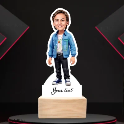 Stylish child caricature