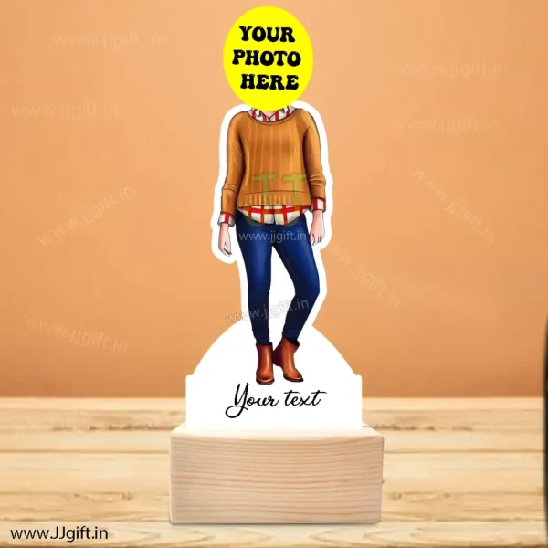 Stylish girl caricature 41 - Image 3