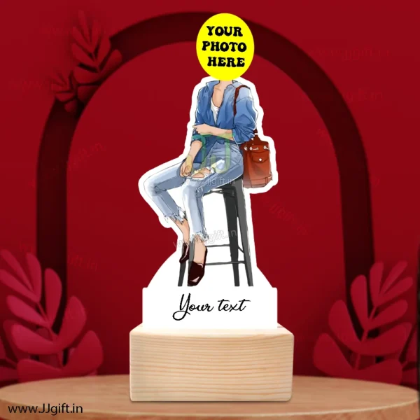 Stylish girl caricature 46 - Image 3
