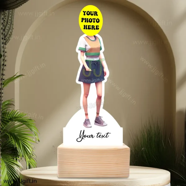 Stylish girl caricature 48 - Image 3
