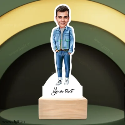 Stylish guy caricature 34