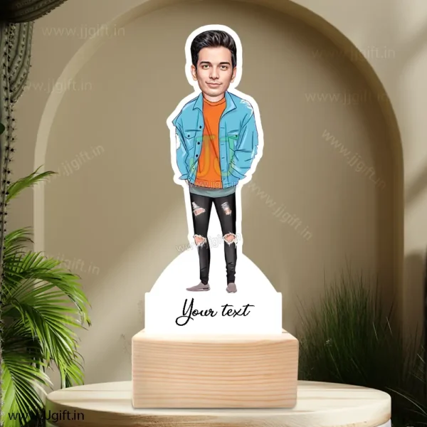 Stylish guy caricature 36