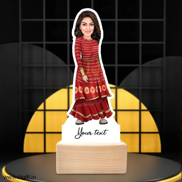 Tradition outfit caricature 2