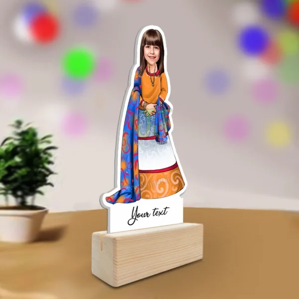 Tradition outfit caricature 3 - Image 2