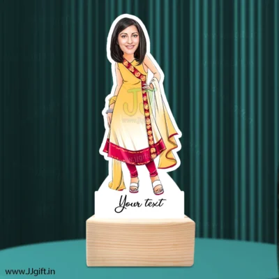 Tradition outfit caricature