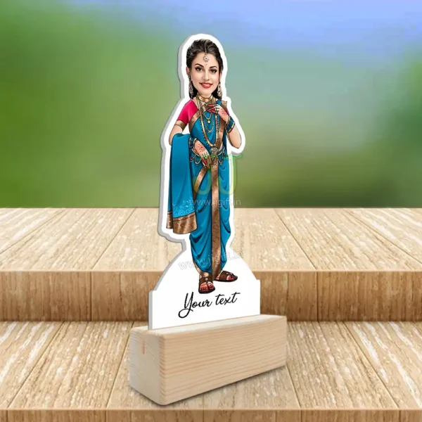Traditional outfit caricature 6 - Image 2