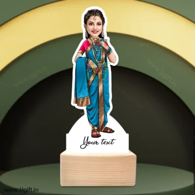 Traditional outfit caricature 6