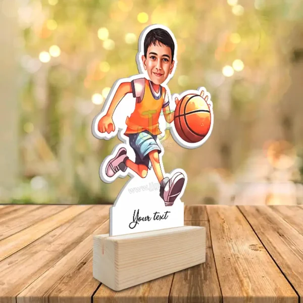 Basketball player caricature - Image 2