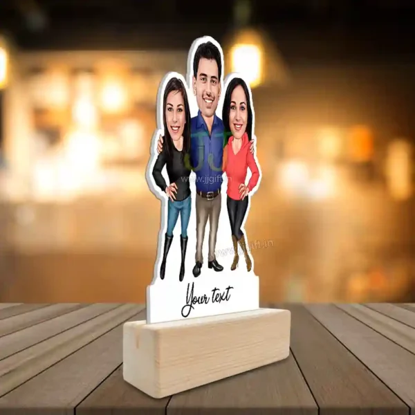 Caricature Gift For 3 Friends - Image 2