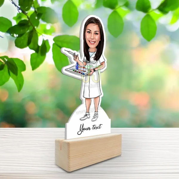 Cute nurse caricature - Image 2