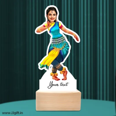 Dancing girl caricature