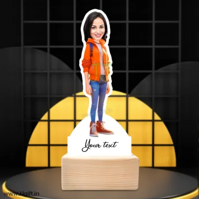 Fashion pro female caricature