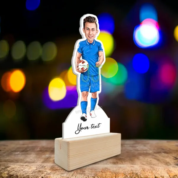 Football player caricature gift - Image 3