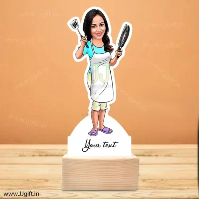 Kitchen queen caricature