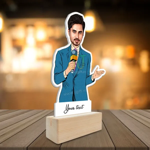 Personalized News anchor caricature - Image 2