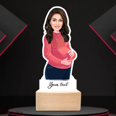 Pregnancy caricature