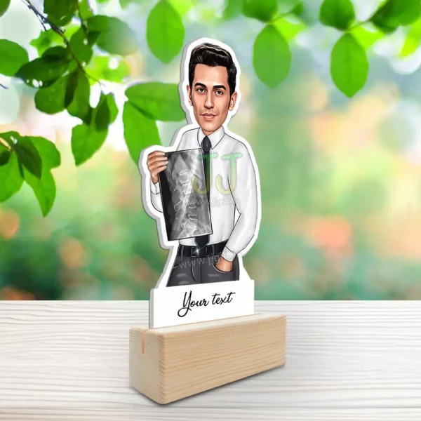 Radiologist Doctor Caricature gift - Image 2