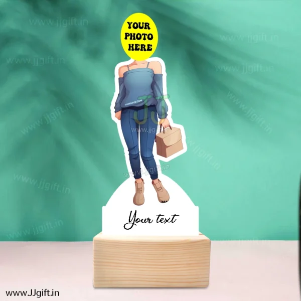 Stylish girl caricature 49 - Image 3
