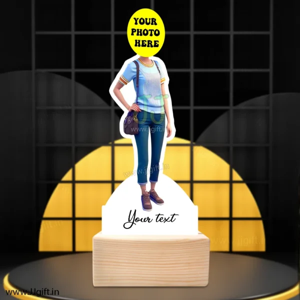 Stylish girl caricature 50 - Image 3