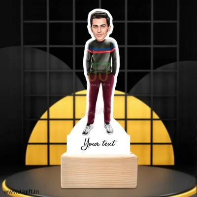 Stylish guy caricature 39