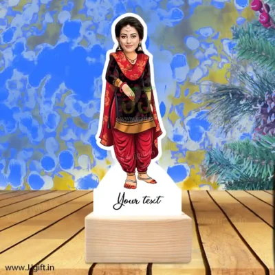 Traditional outfit caricature 9