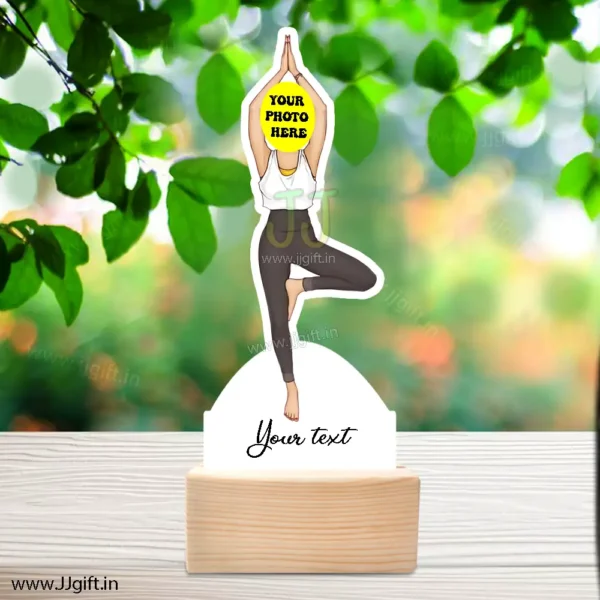 Yoga lady caricature 2 - Image 3