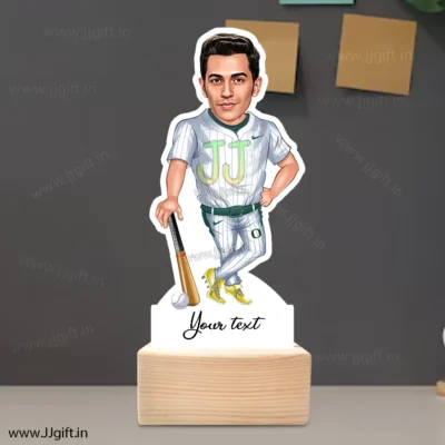 Base ball caricature 2