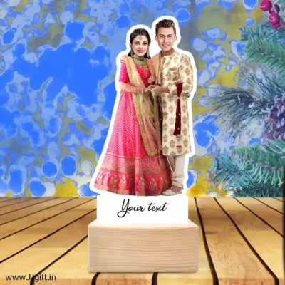 Bride and groom caricatue gift idea