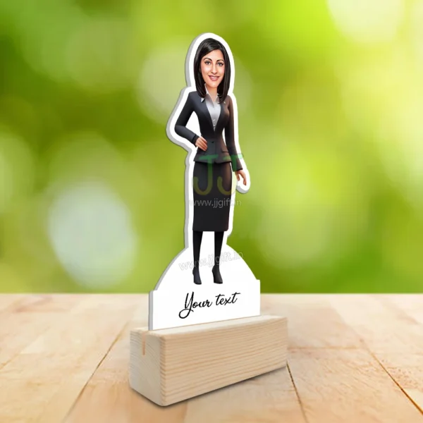 Caricature gift for manager female - Image 2