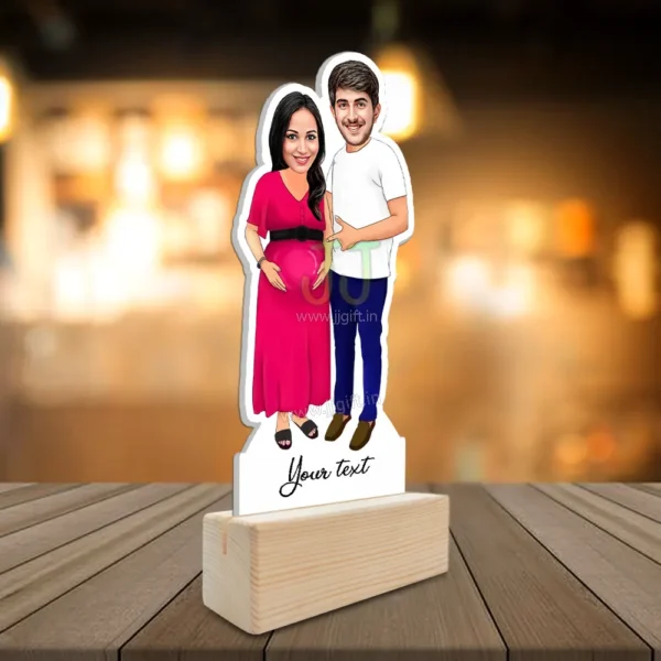 Caricature gift for pregnant women - Image 2