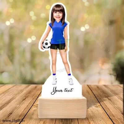 Football player gift idea for her