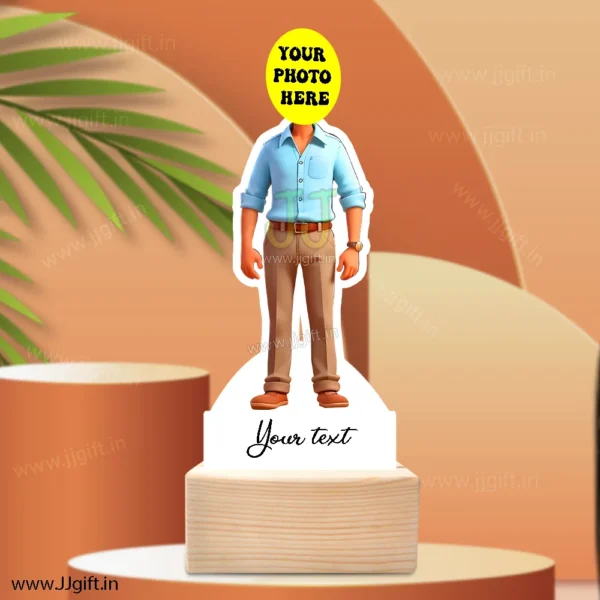 Formal outfit for man caricature - Image 3