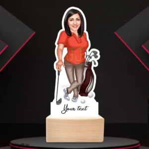 Golf caricature 2