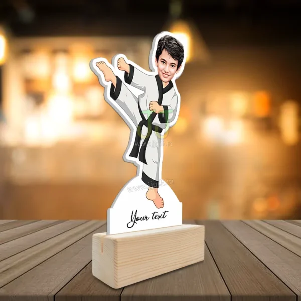 Karate black belt caricature gift - Image 2