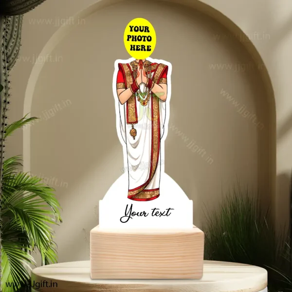Lady in saree caricature 13 - Image 3