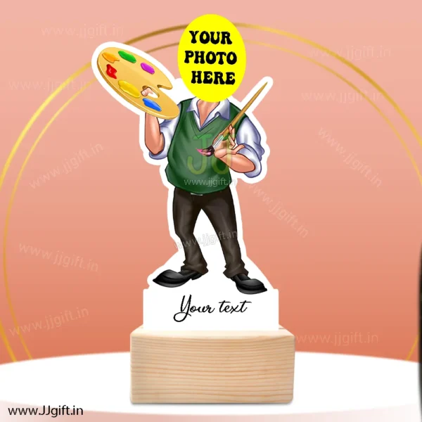 Man painter caricature gift - Image 3