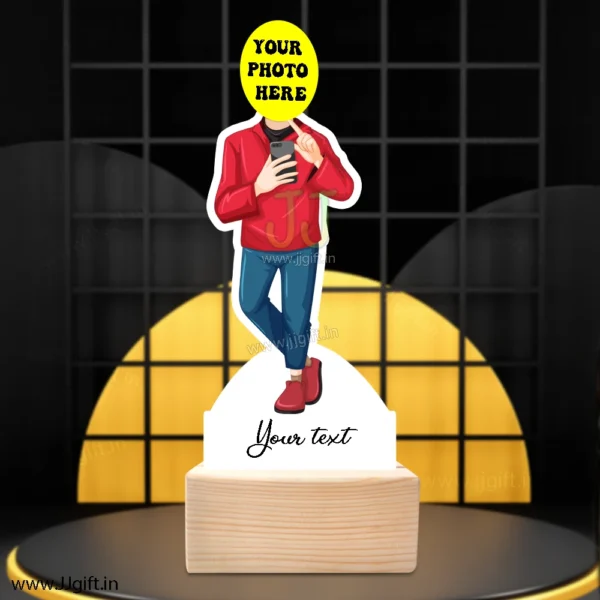 Mobile photographer caricature - Image 3