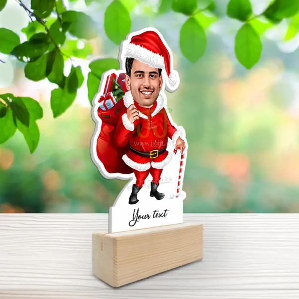 Personalized santa caricature standee - Image 2