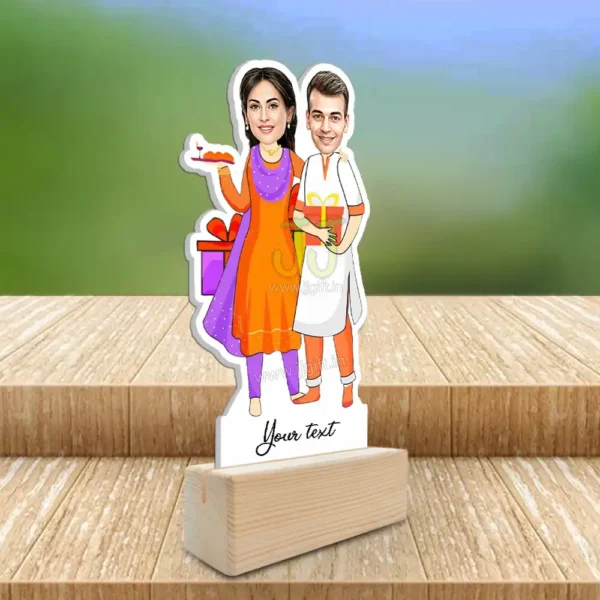 Rakshabandhan festival caricature gift - Image 2