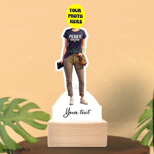 Stylish girl caricature 51 - Image 3