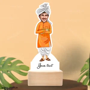 Village leader caricature