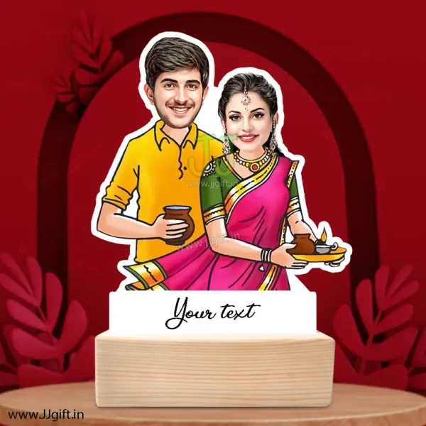 Krva chauth caricature